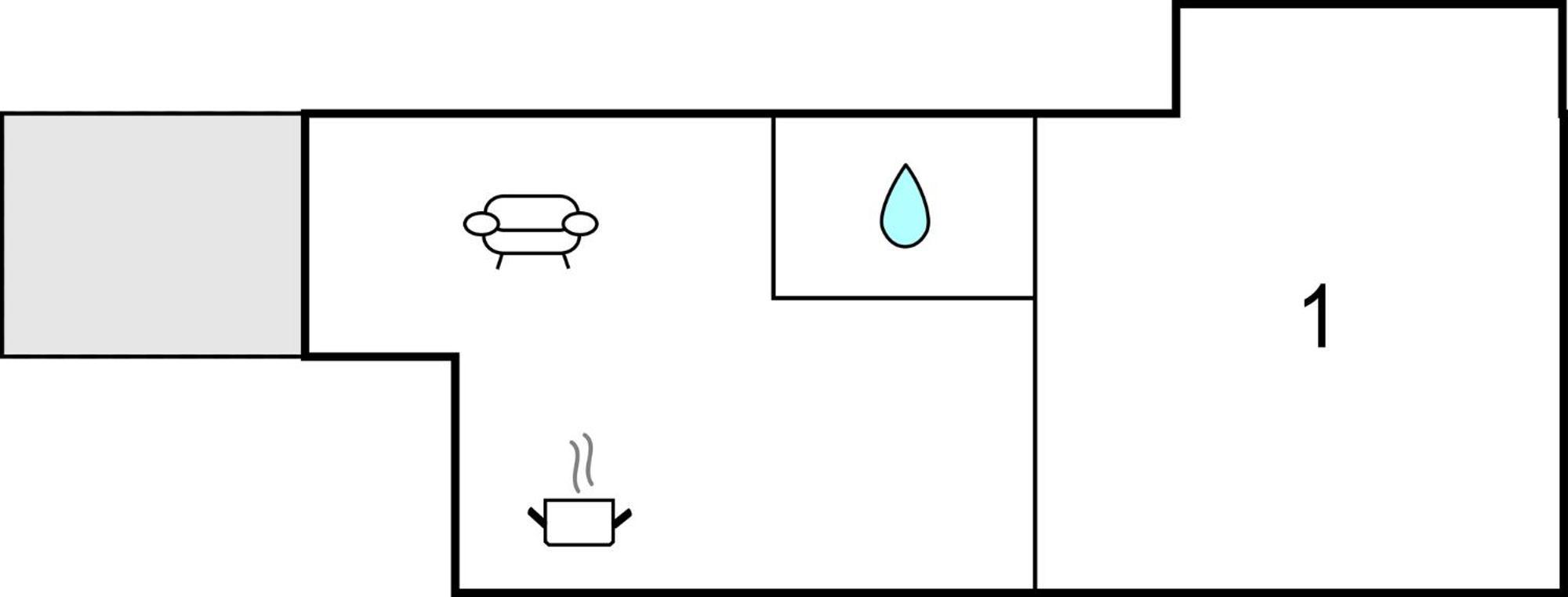 1 Bedroom Beautiful In Apartmán